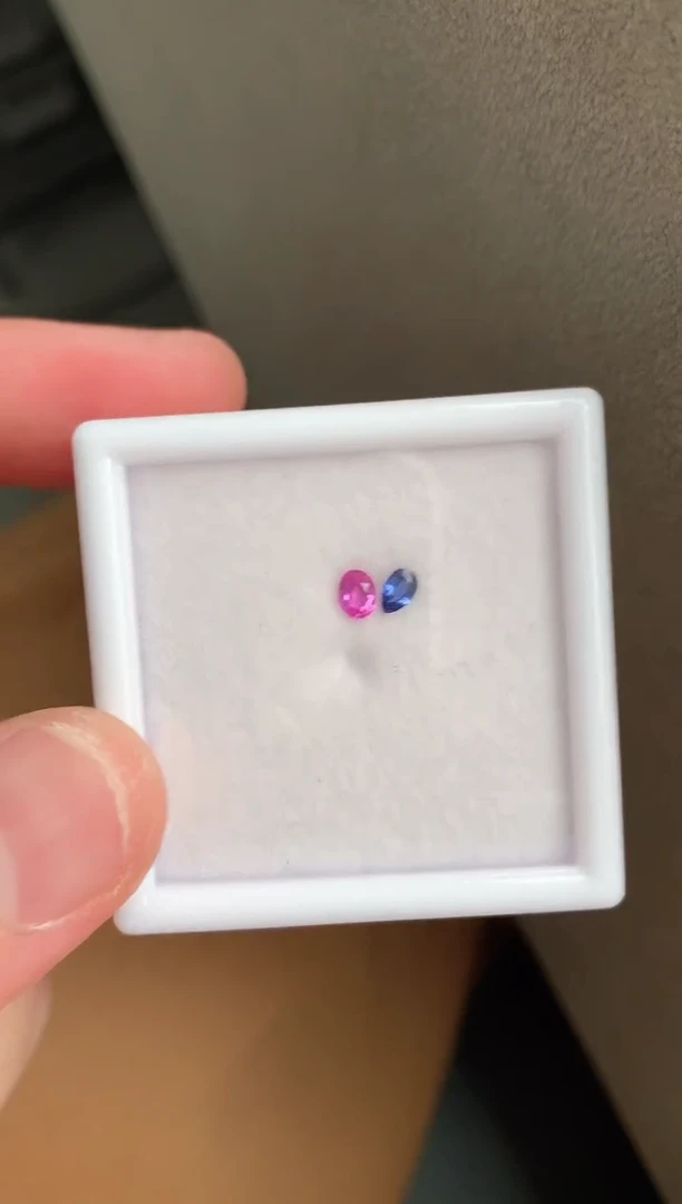 蓝宝石裸石未镶嵌蓝宝石裸石