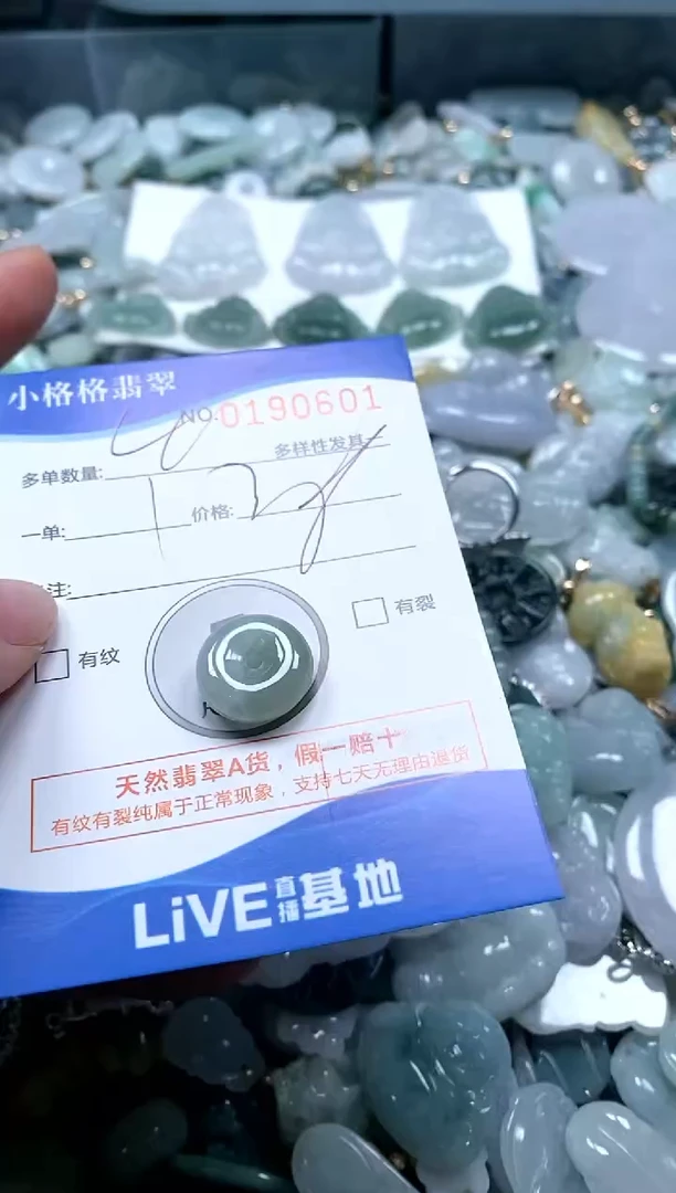 【闪购商品】翡翠颈饰未镶嵌闪购商品0190601多样性