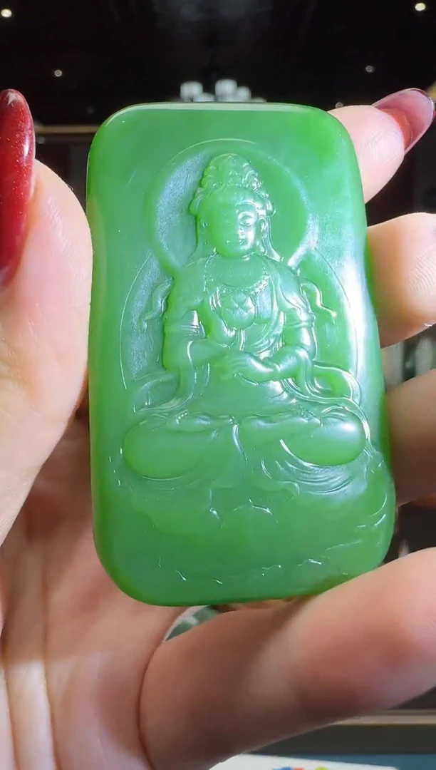 未镶嵌和田玉挂件by