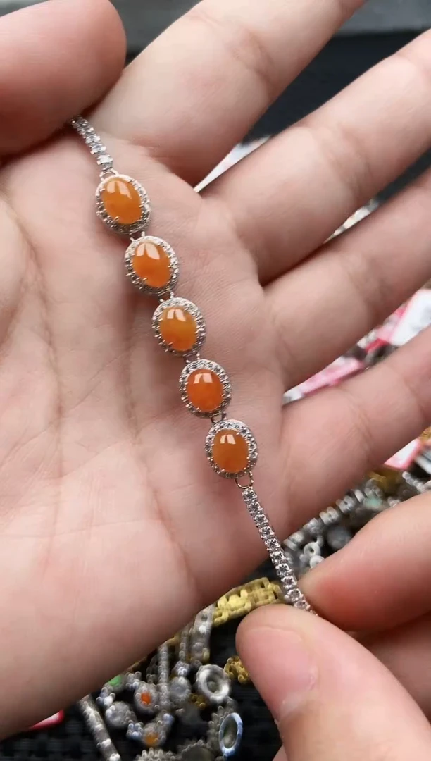 【闪购商品】翡翠戒指银S925镶嵌3333333-6