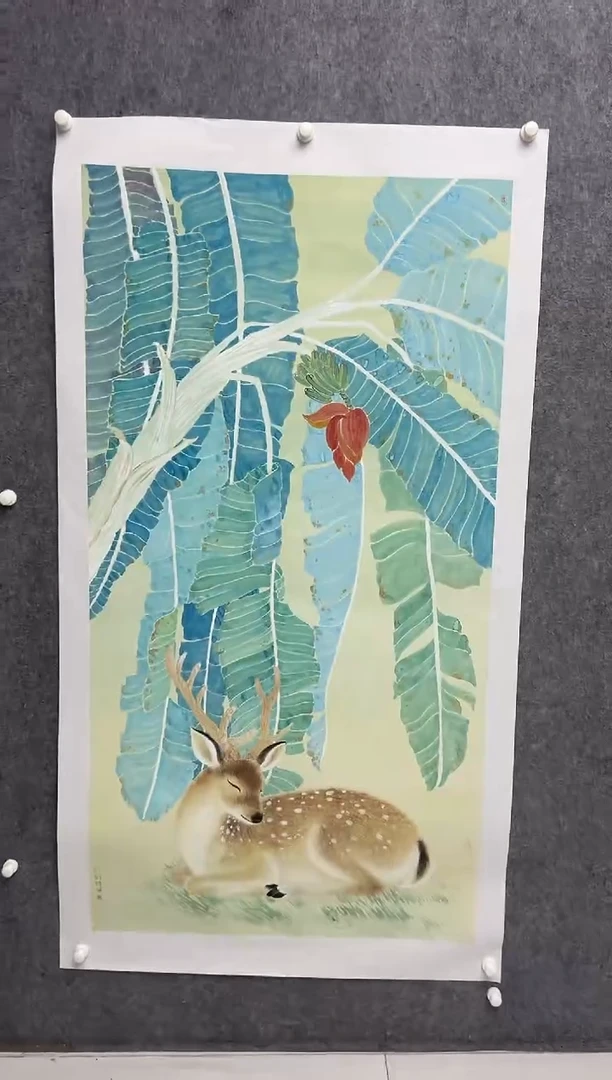 国画邹训精-14.5平尺-国画作品-GGyy