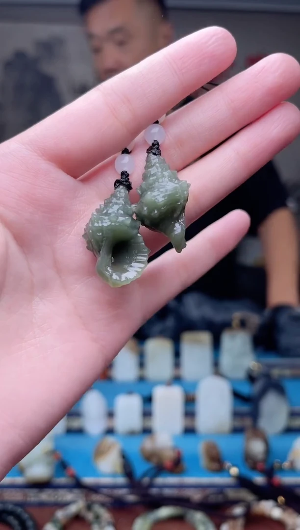 和田玉未镶嵌挂件多样性发货 拍一发一