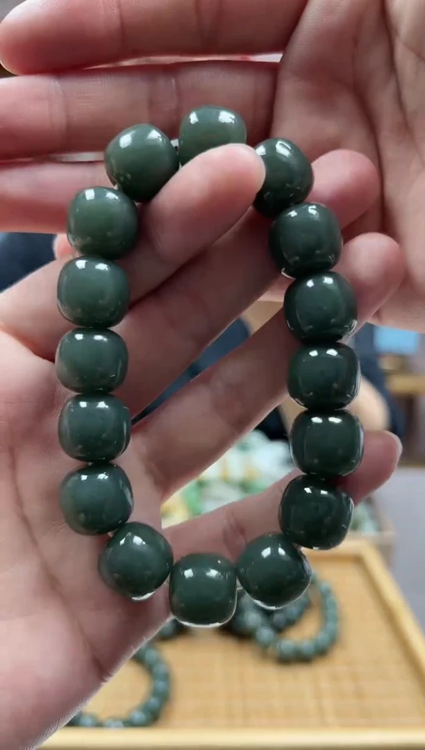 手链未镶嵌和田玉14且末蓝