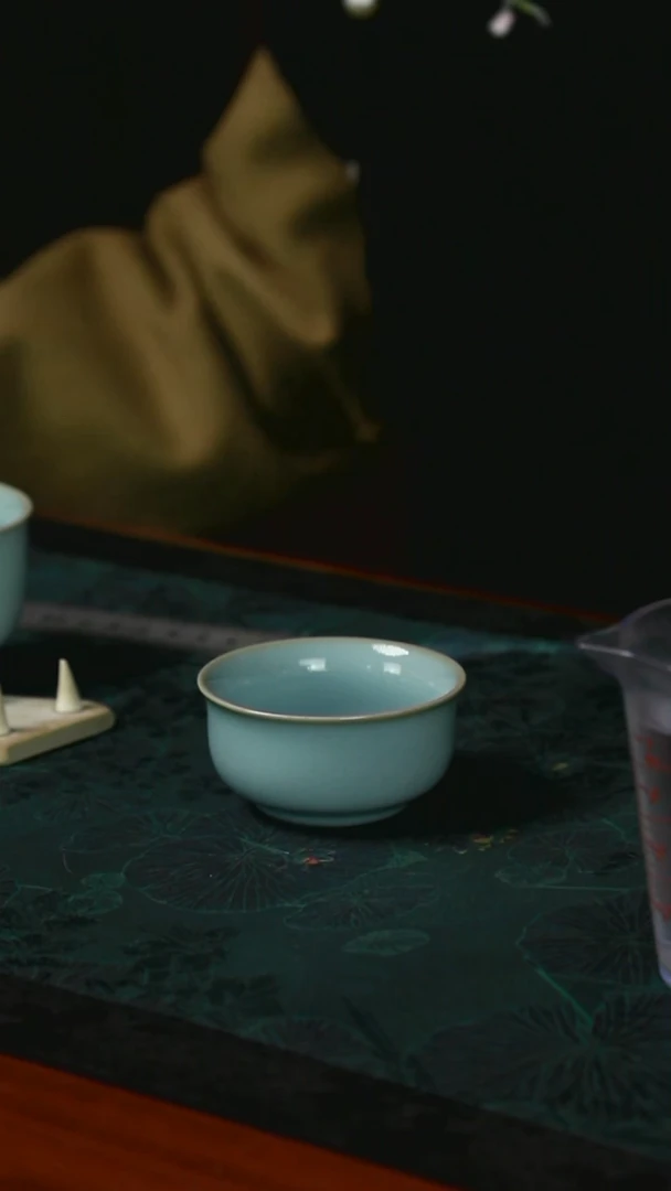 罗汉杯 支钉 开片 一级品