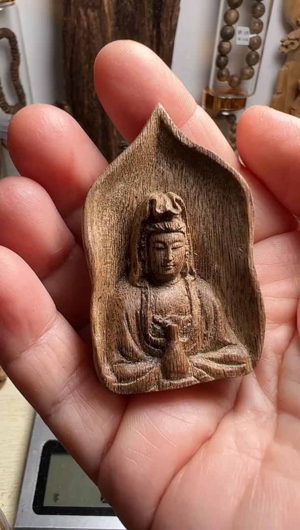 沉香沉香碎屑柬埔寨九分沉7克