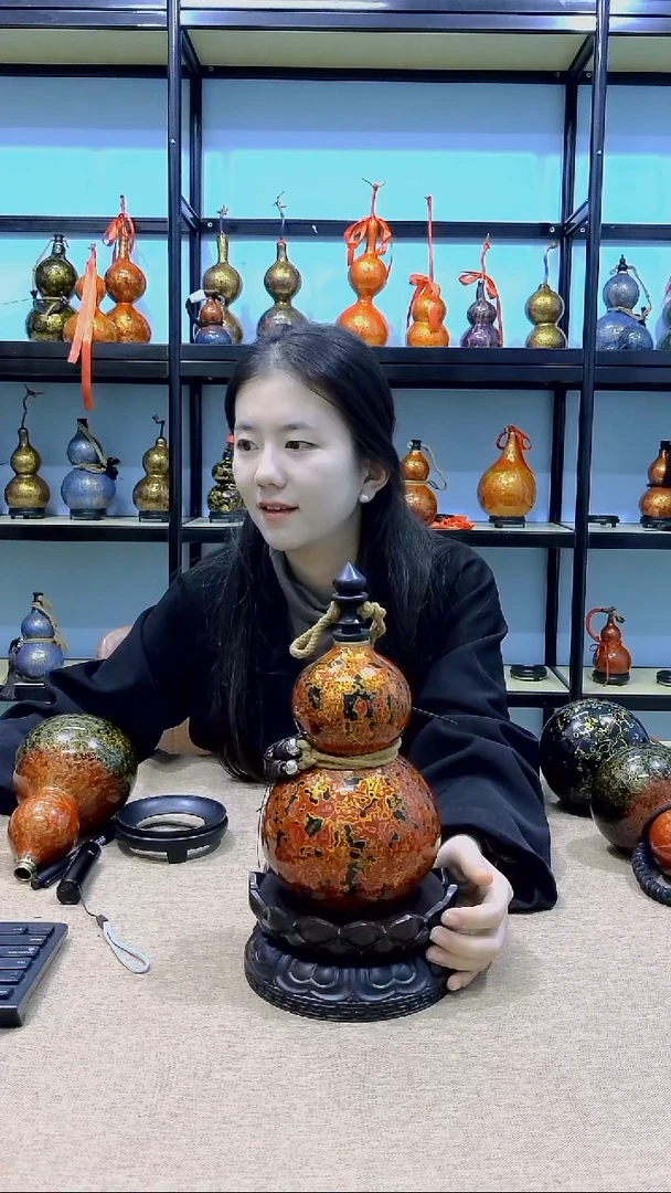 大漆工艺品大漆酒壶