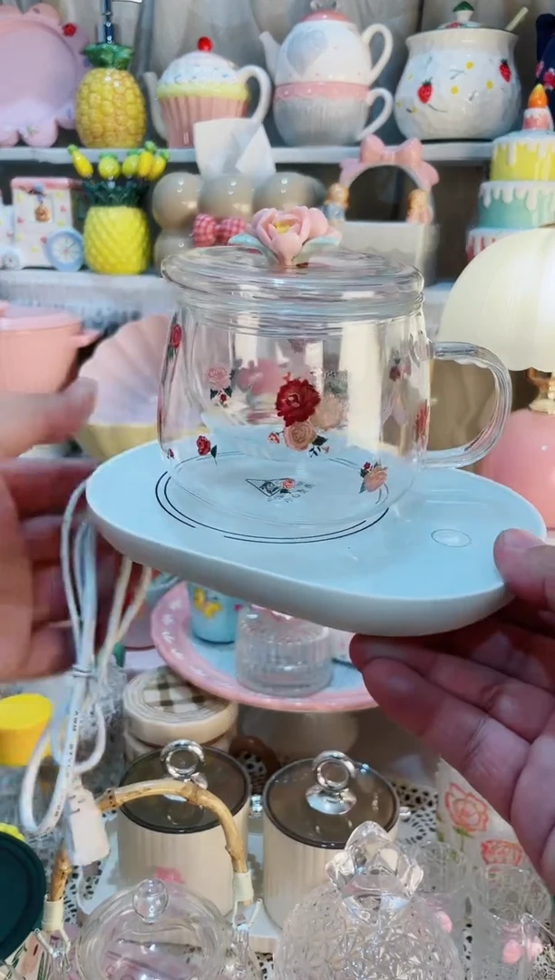 【闪购商品】瓷片高颜值又实用的恒温杯