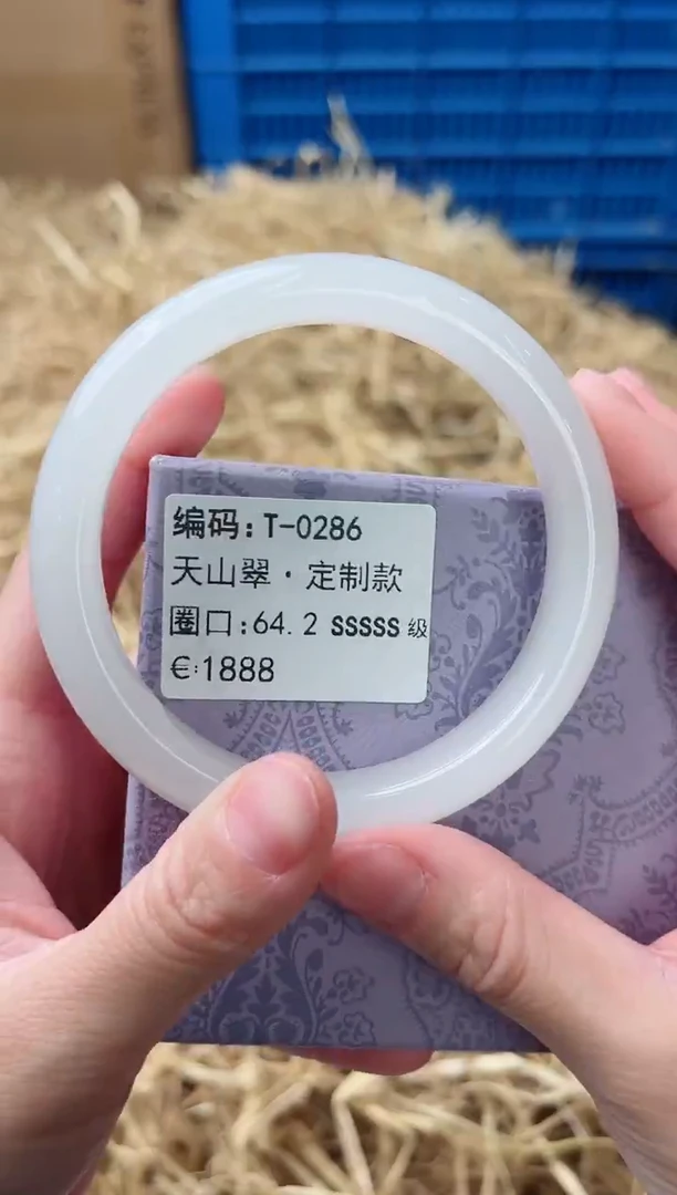 未镶嵌手镯石英质玉T-0286