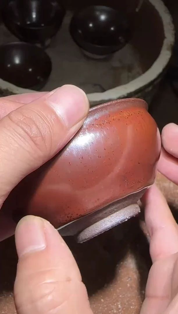 茶盏井苑龙窑林家锋老师开窑现场60