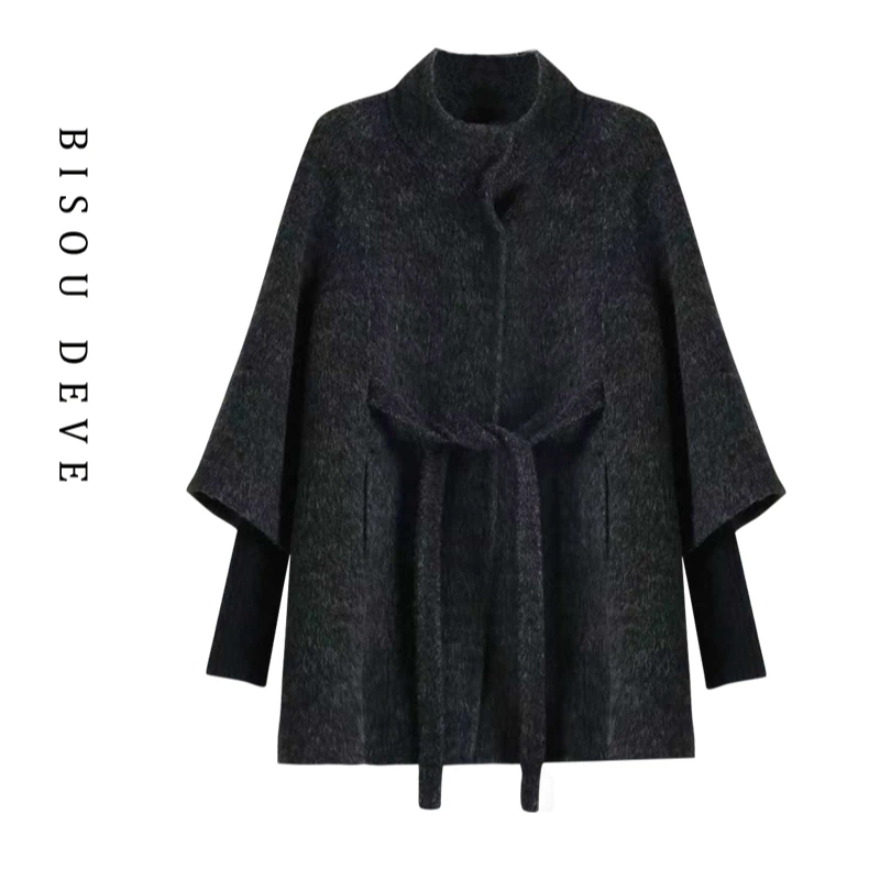 【小云总】云柔羊毛大衣MV21096322红色大衣