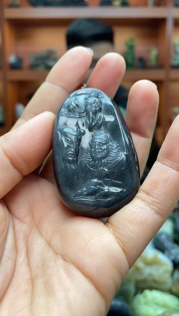 未镶嵌和田玉把件1