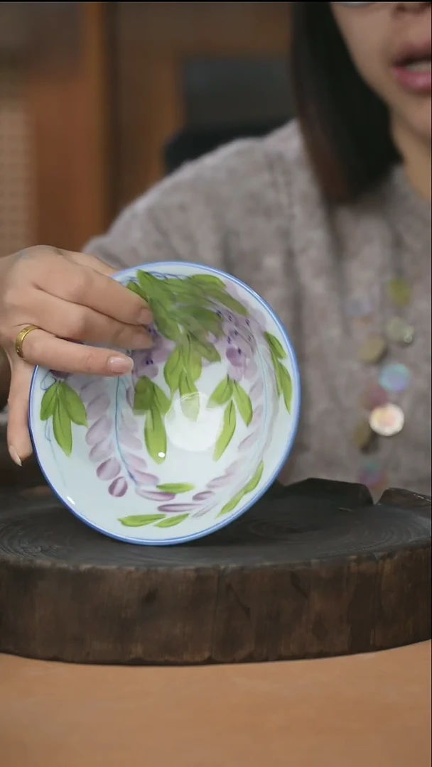 【闪购商品】瓶景德镇手工手绘餐具d2237