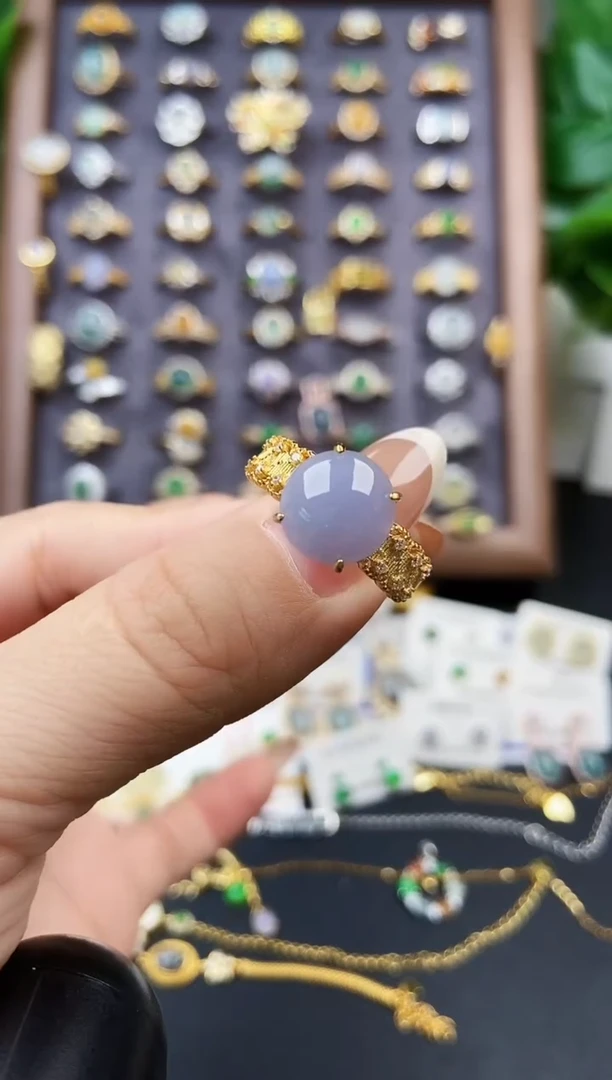 银S925镶嵌戒指翡翠02