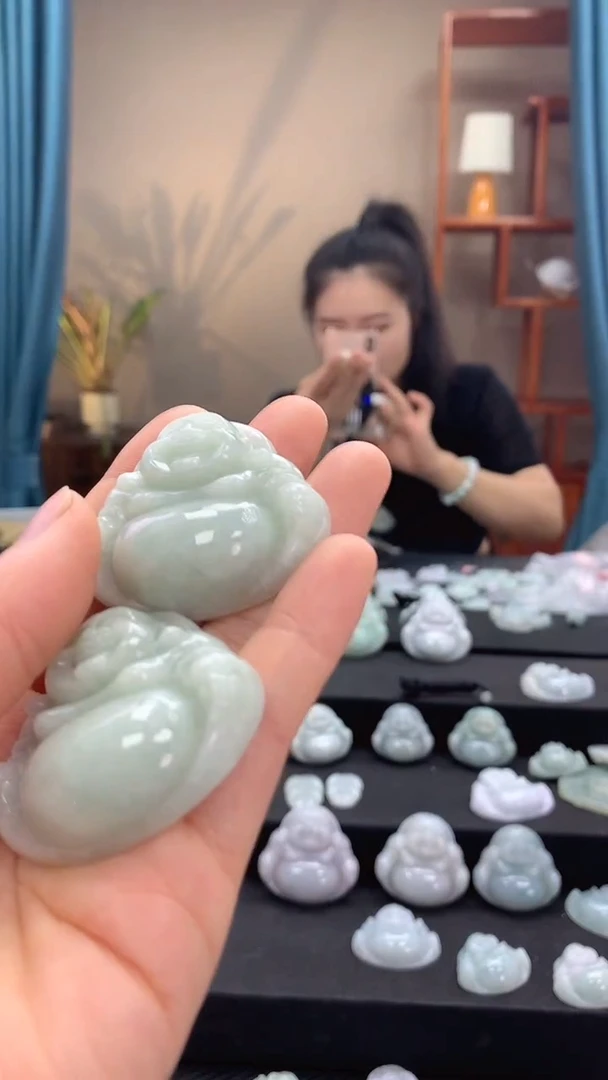 颈饰未镶嵌翡翠佛公3030 多样性发一件