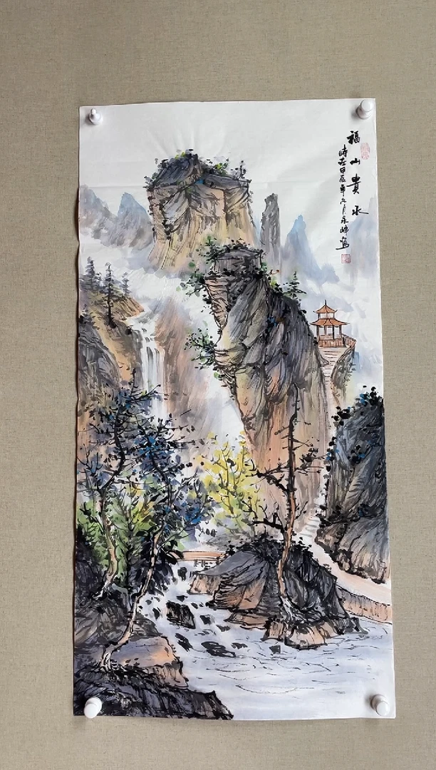 国画138*68 谢永峰谢永峰谢永峰谢永峰谢永峰