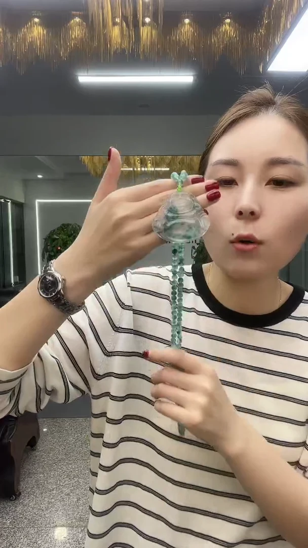 蓝花佛公吊坠多样性发货一件