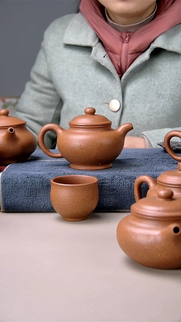 【闪购商品】清水泥茶壶280/290红降坡掇只