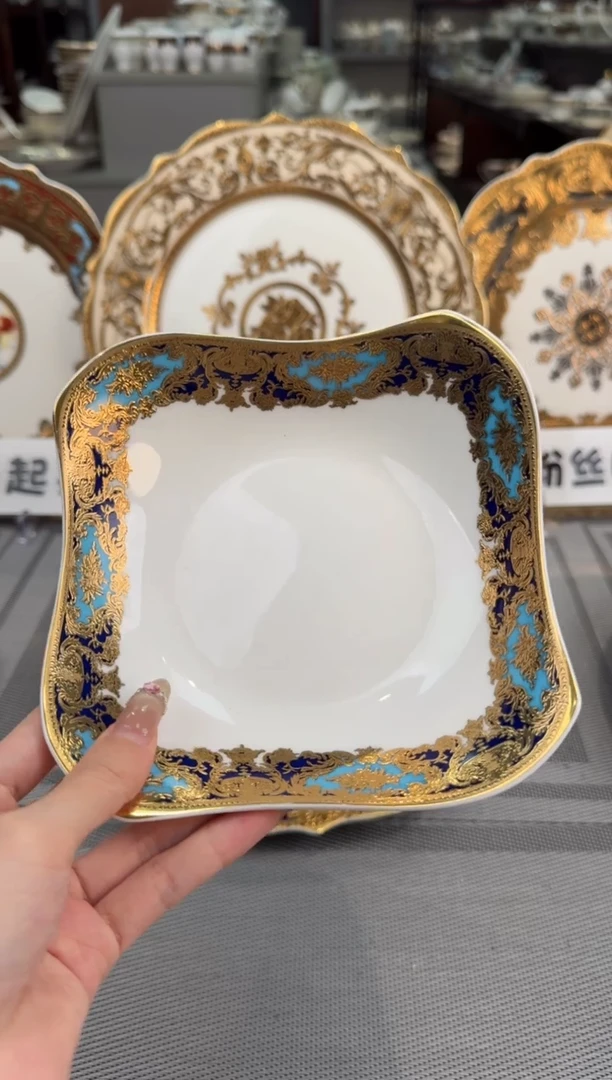 【闪购商品】瓷片6英寸沙拉碗福利款 2个