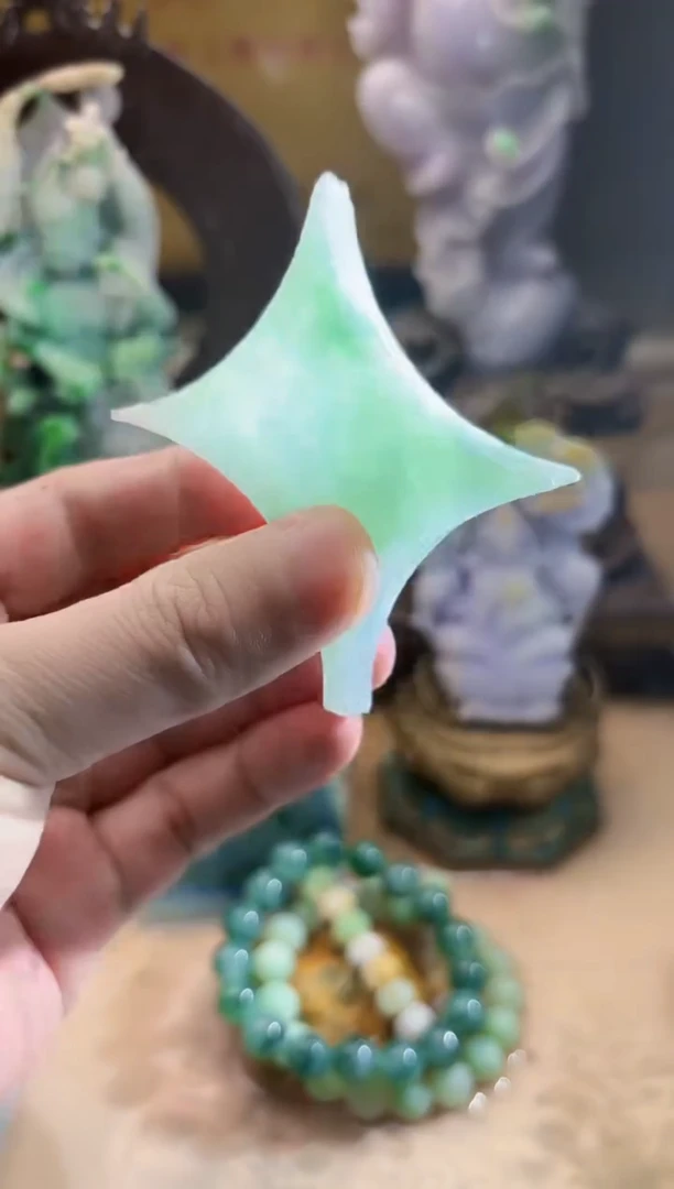 未镶嵌挂件翡翠A货张麦9459