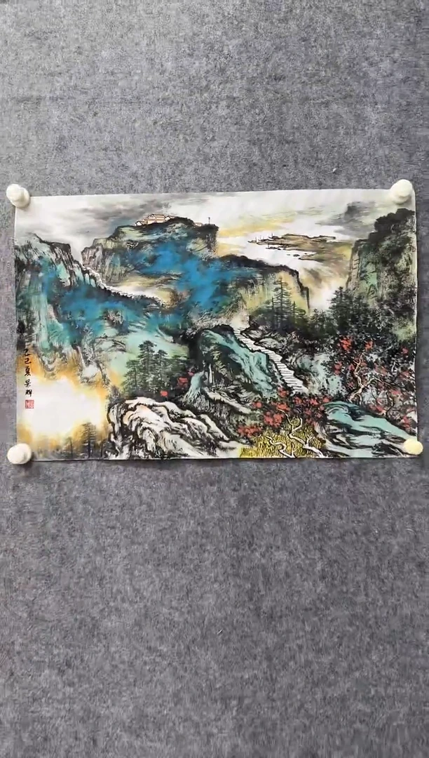 国画DH-LJH老师绘画作品1