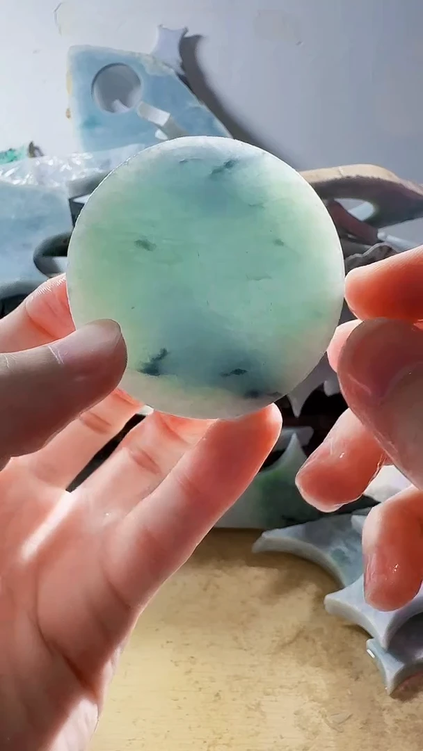散珠翡翠缅甸翡翠A货文2715