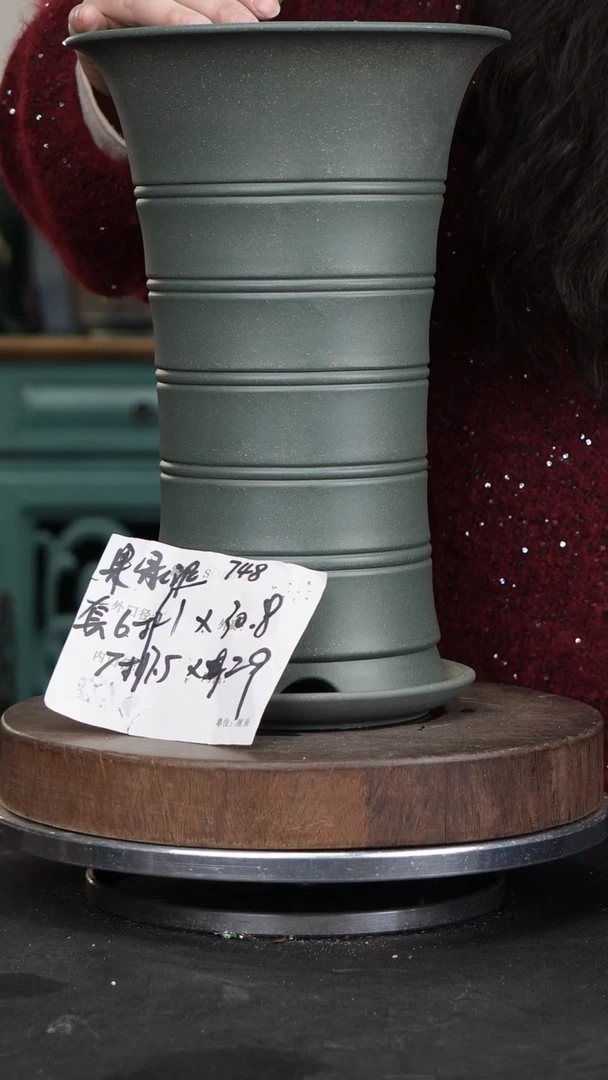 【闪购商品】紫砂花盆&7^48+z紫砂花盆