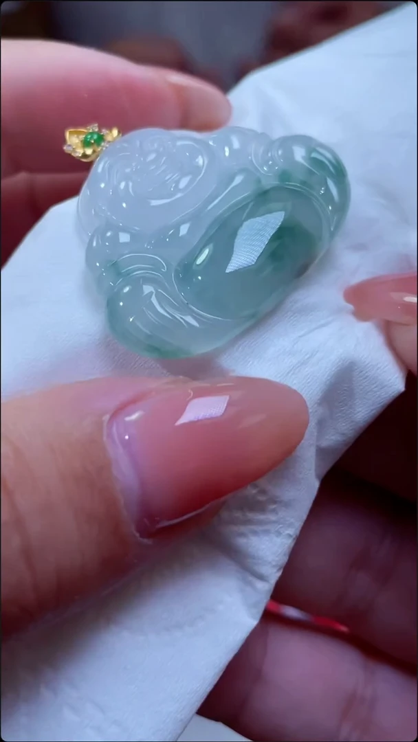 定制翡翠未镶嵌佛公