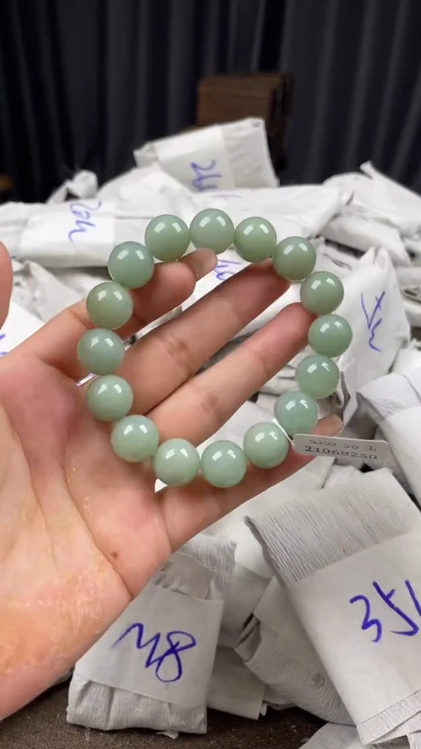 未镶嵌手链翡翠手串