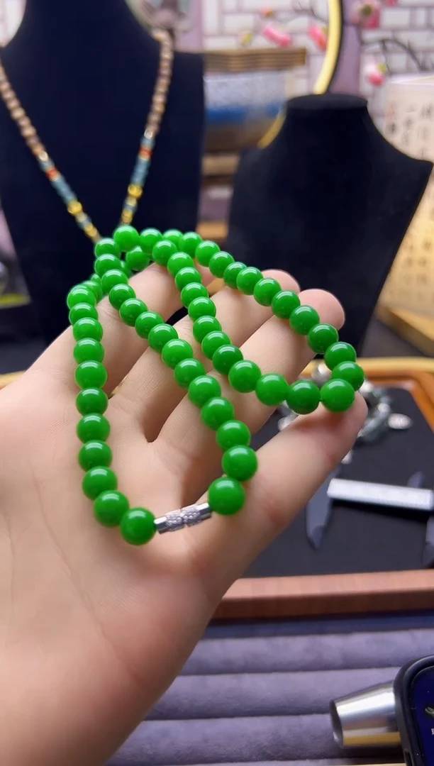 【闪购商品】翡翠耳饰银S925镶嵌X242