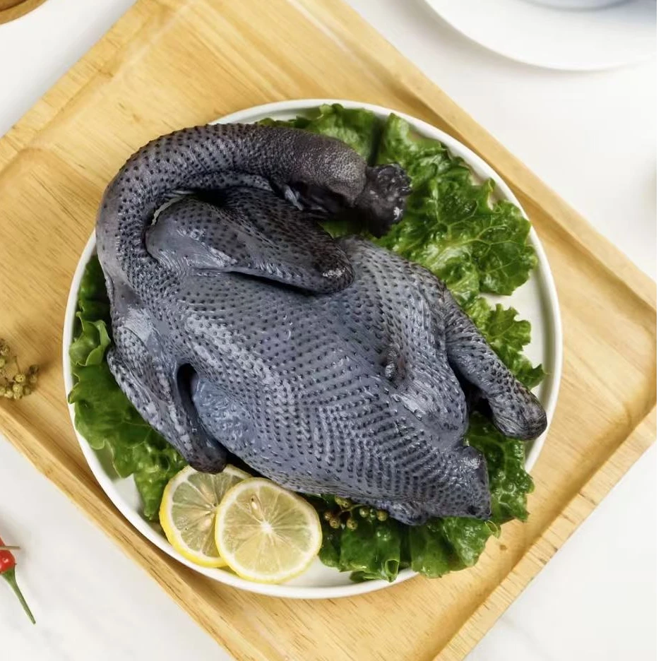 2只新鲜现杀乌鸡