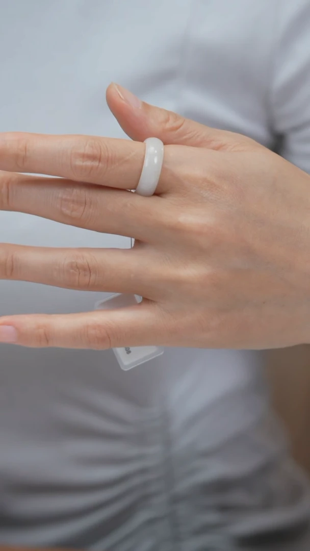 未镶嵌戒圈和田玉和田玉戒圈L0408