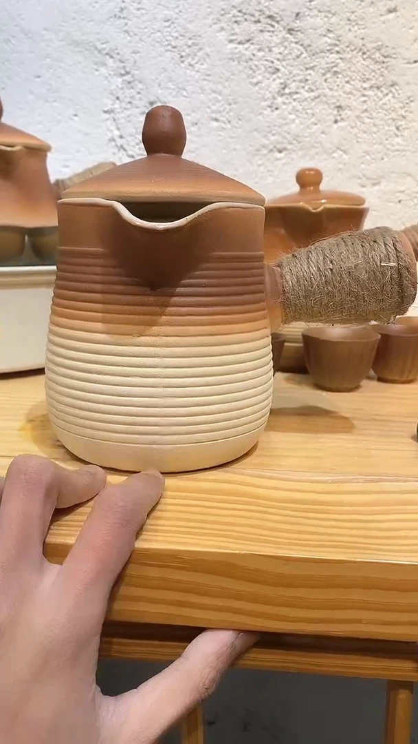 【闪购商品】950ml高定罐罐壶+陶瓷盖