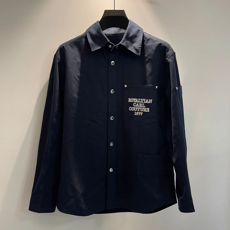 实体发货CARL费雷男装2025春夏季新款 轻奢时尚潮夹克长袖外套男