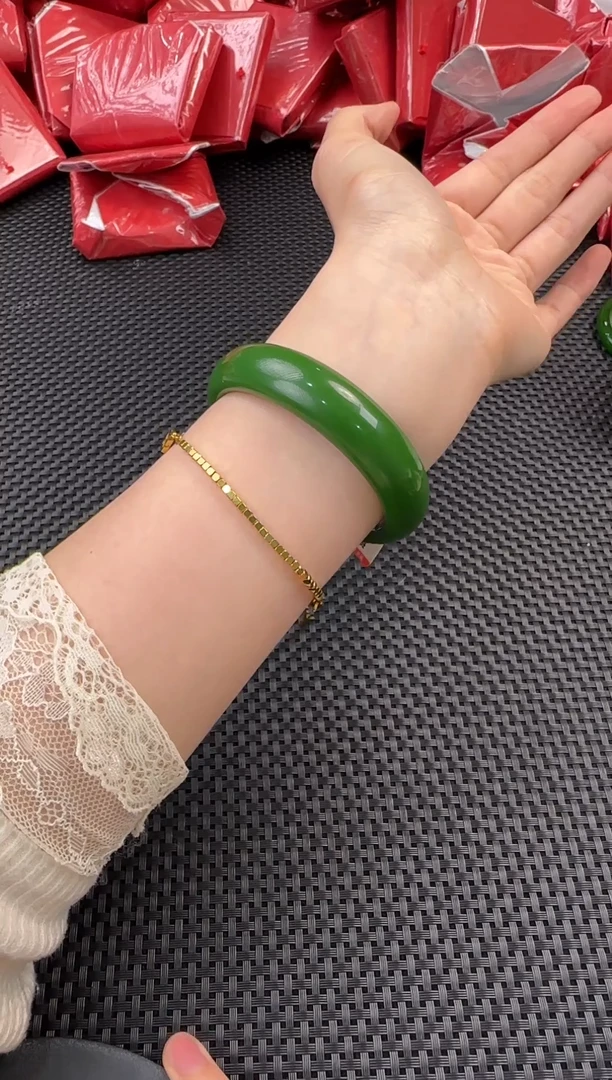 未镶嵌手镯石英质玉圈口57