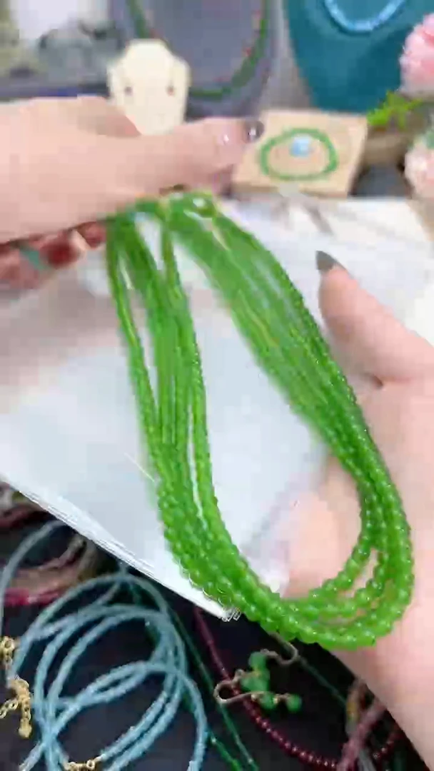 【闪购商品】和田玉（碧玉）颈饰银S925镶嵌圆99