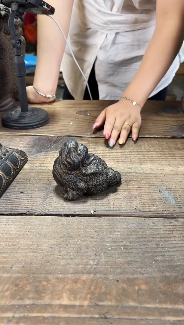 陶土【火山泥】小金蟾