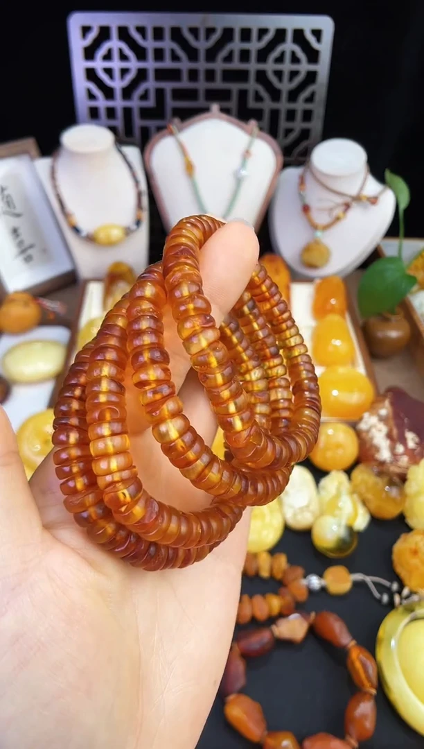 未镶嵌琥珀珠宝奇石多样性发其一