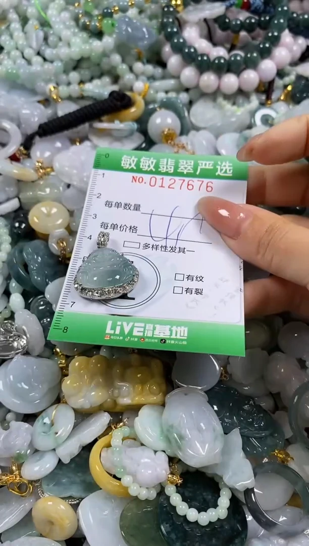 【闪购商品】翡翠颈饰未镶嵌闪购0127676