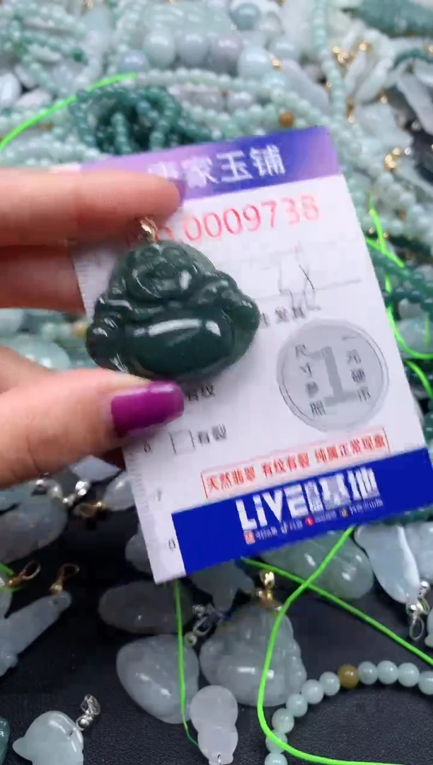 颈饰未镶嵌翡翠9738