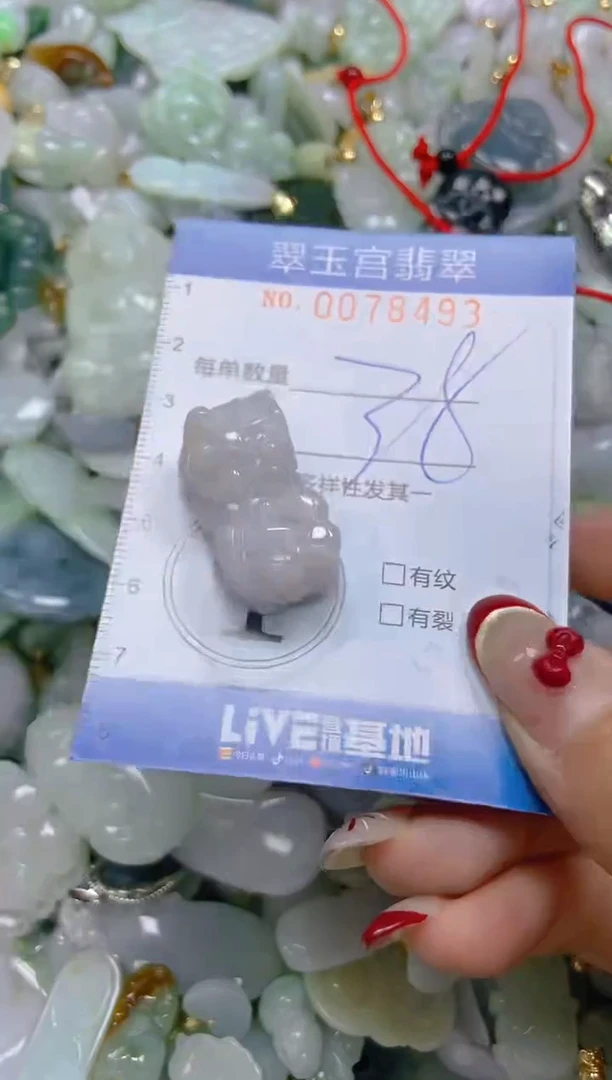 【闪购商品】翡翠颈饰未镶嵌闪购0078493
