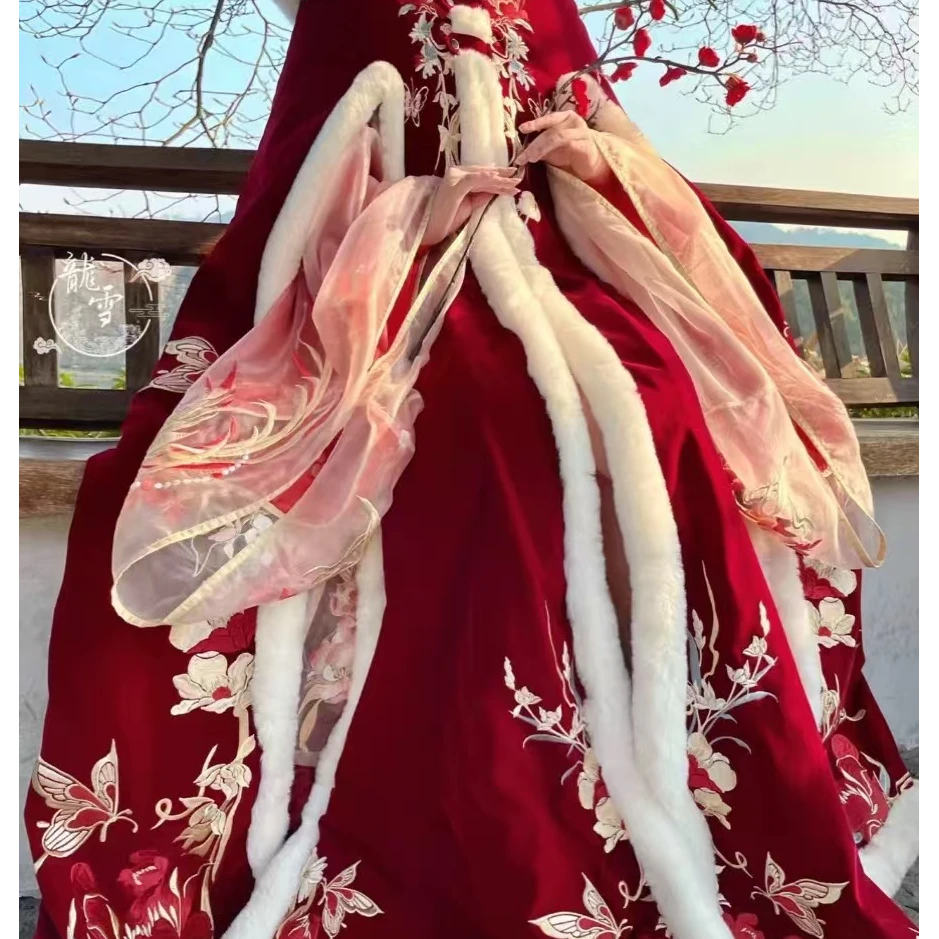 【梦蝶斗篷】新款上衣刺绣古风中国风斗篷