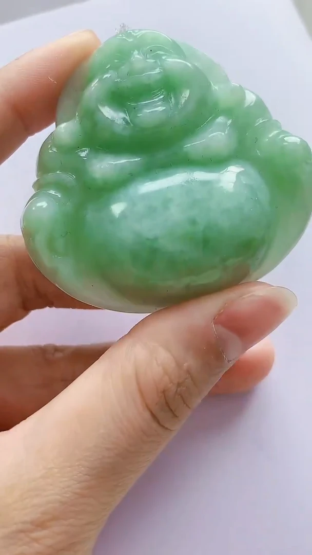 未镶嵌定制翡翠5150lr-毛货挂件48