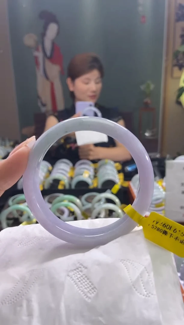 未镶嵌手镯翡翠圈口x61.7