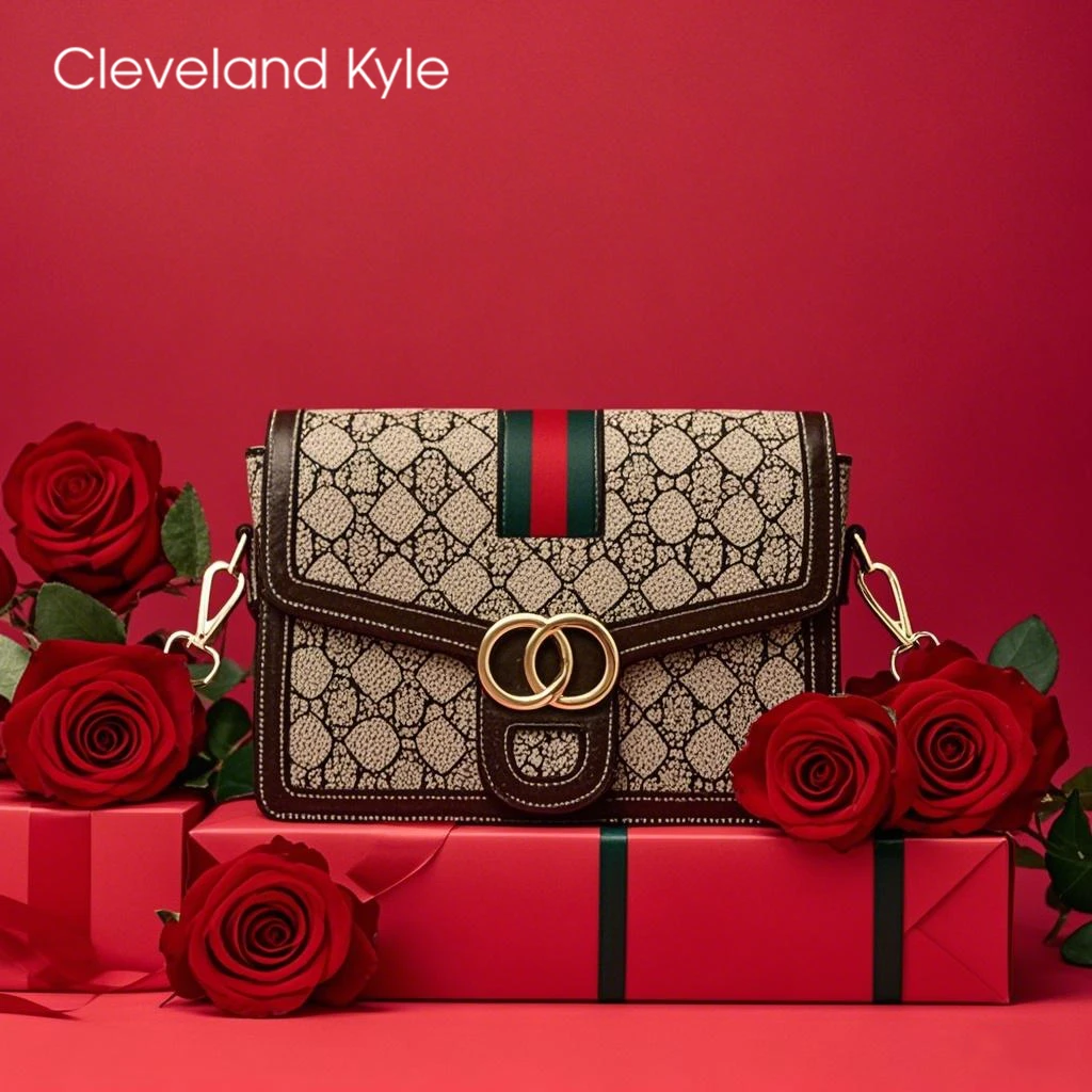 CIeveIand KyIe包包女款轻奢品牌正品斜挎单肩包520送女朋友礼物