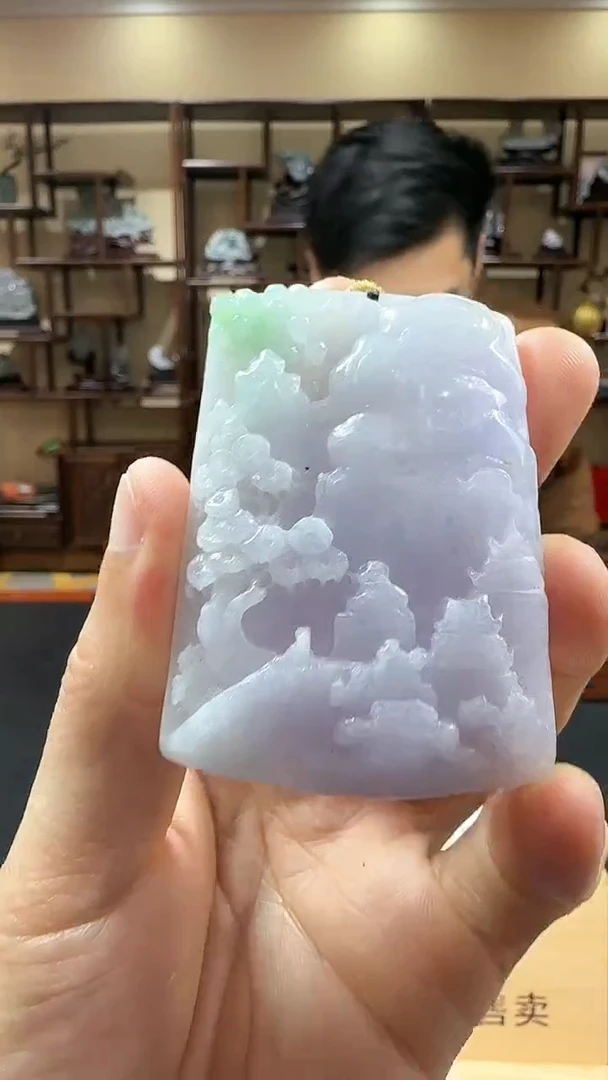 【闪购商品】定制翡翠未镶嵌L-@@SXSN21058