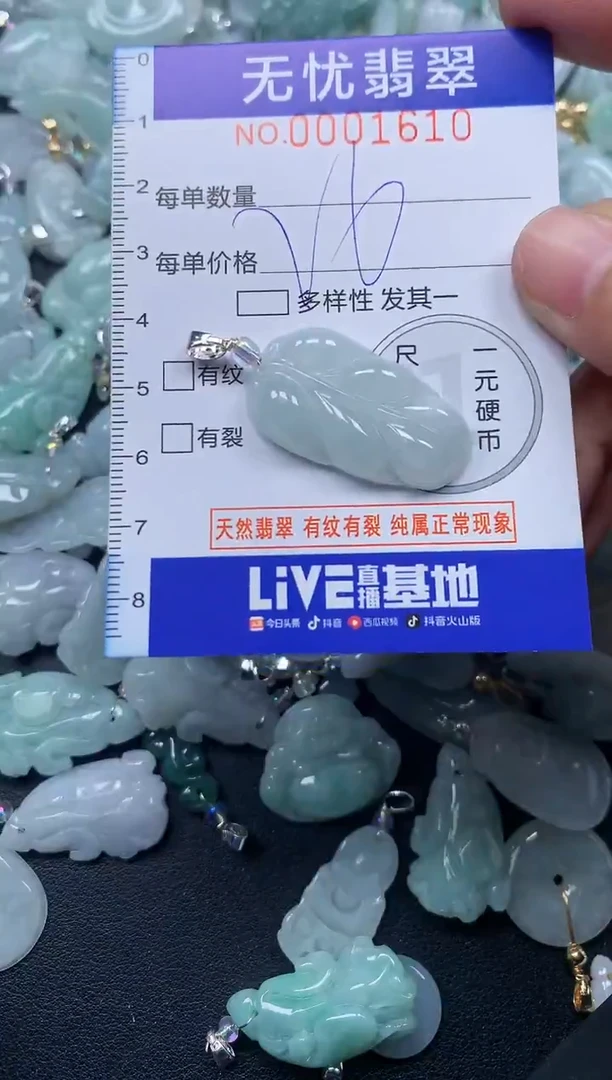 颈饰未镶嵌翡翠1610