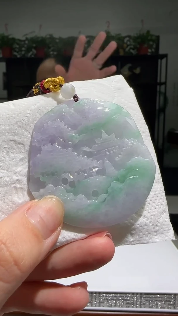 【闪购商品】翡翠颈饰未镶嵌天然翡翠A货吊坠