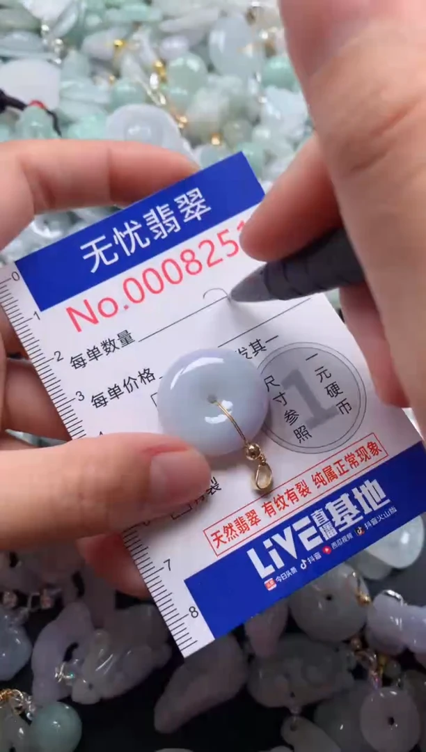 颈饰未镶嵌翡翠8251