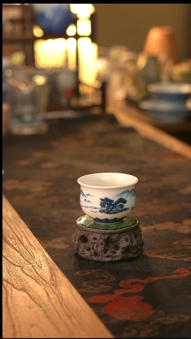 山水客杯数量数量不多