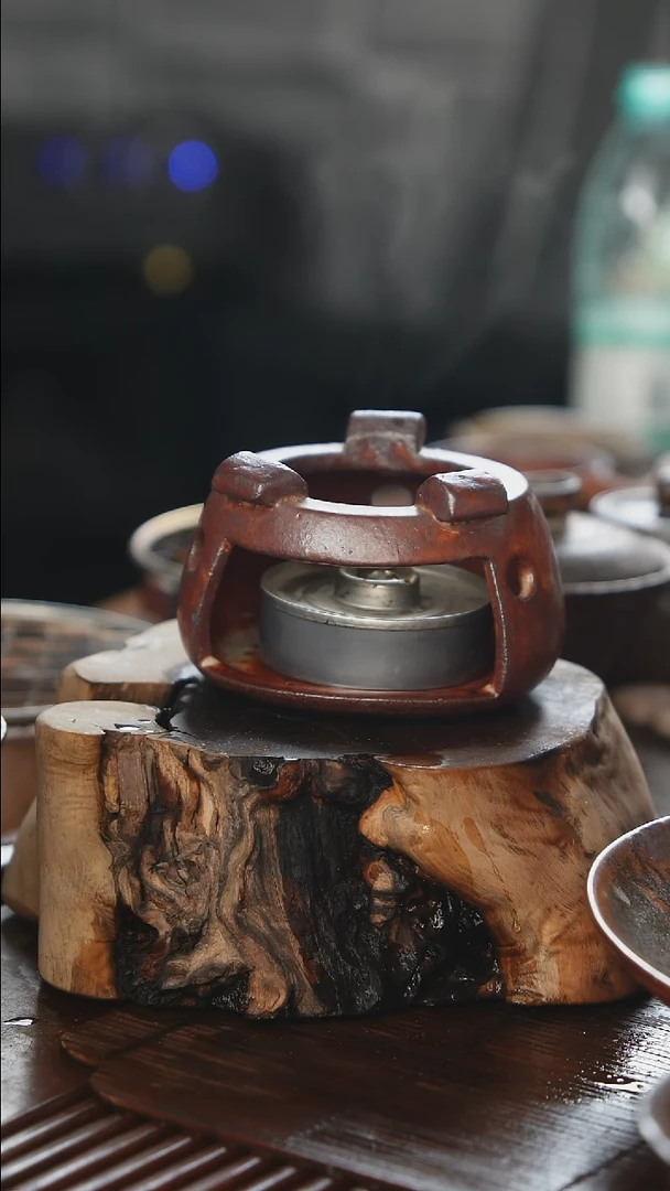 紫砂全手工三足炉